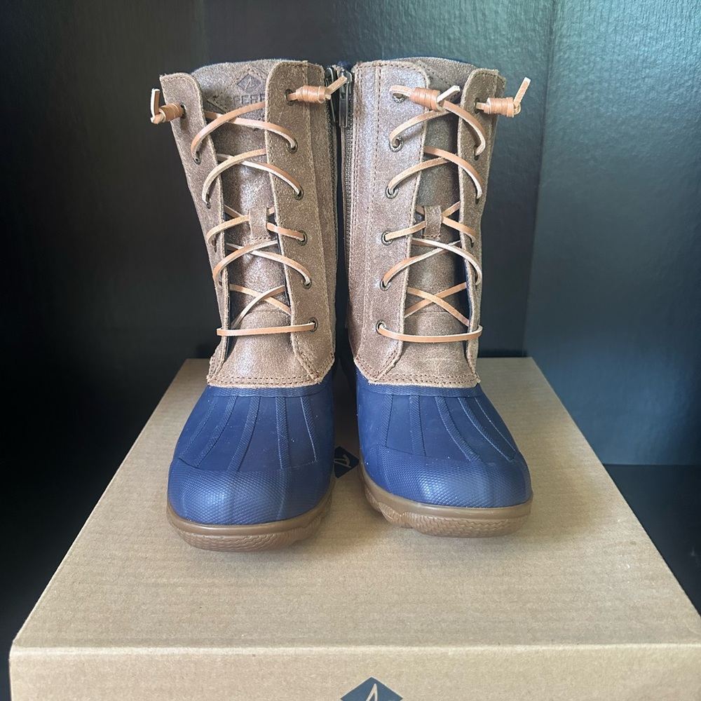 Sperry Tall Boots Memory Foam Size 6 1/2 - image 1